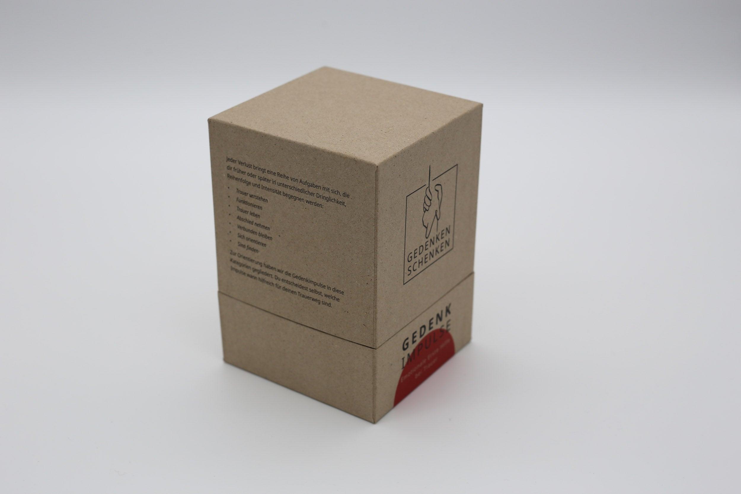 Gedenkimpulse | Trauerkarten als sinnvolles Trauergeschenk |Trauerbegleitung im Kartenformat | Beileid wünschen | Trauerhilfe | Trauerbewältigung - GEDENKEN SCHENKEN