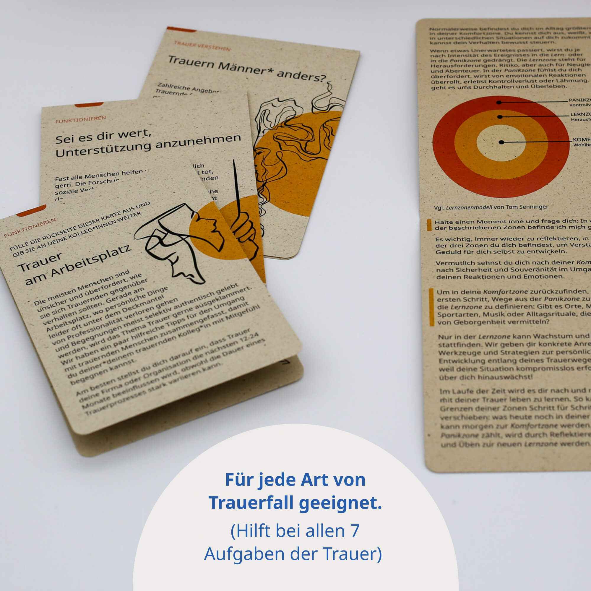 108 Gedenkimpulse: Trauerbegleitung in Kartenform