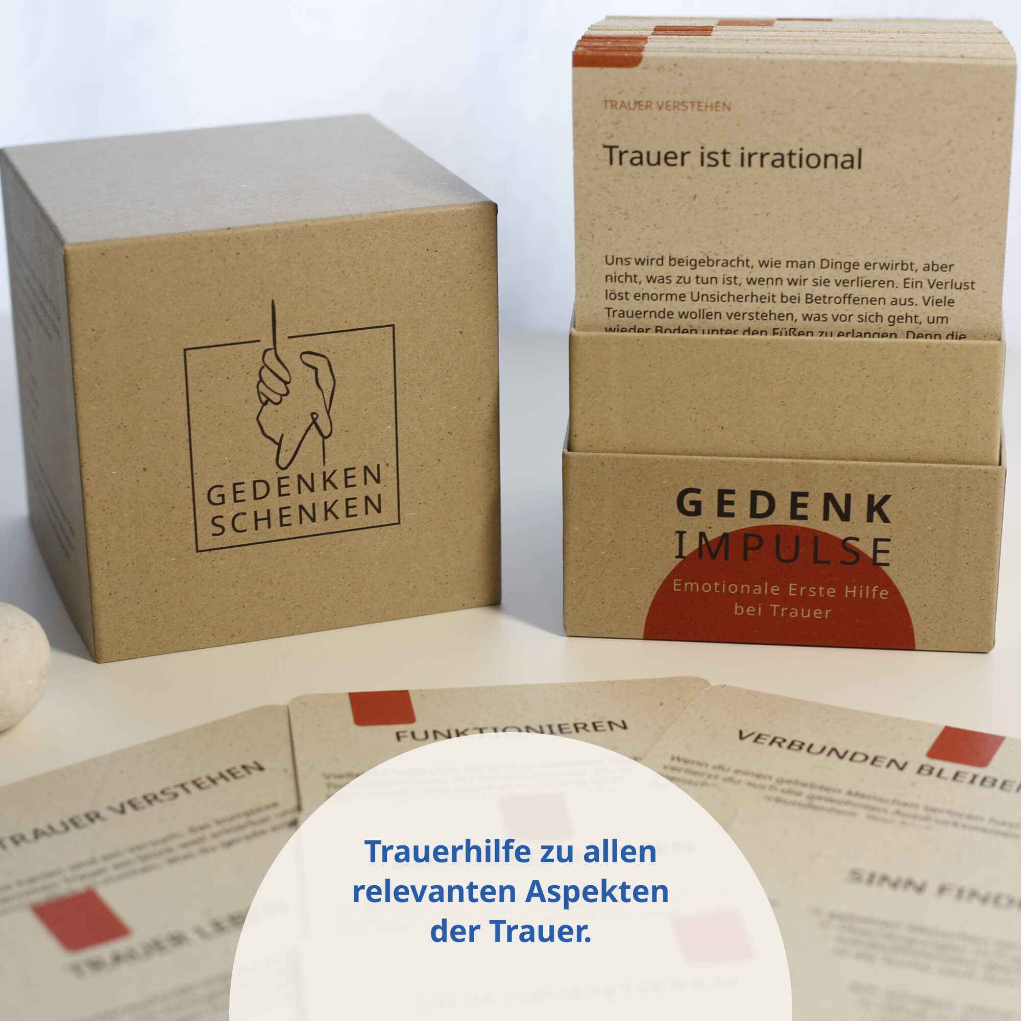 108 Gedenkimpulse: Trauerbegleitung in Kartenform