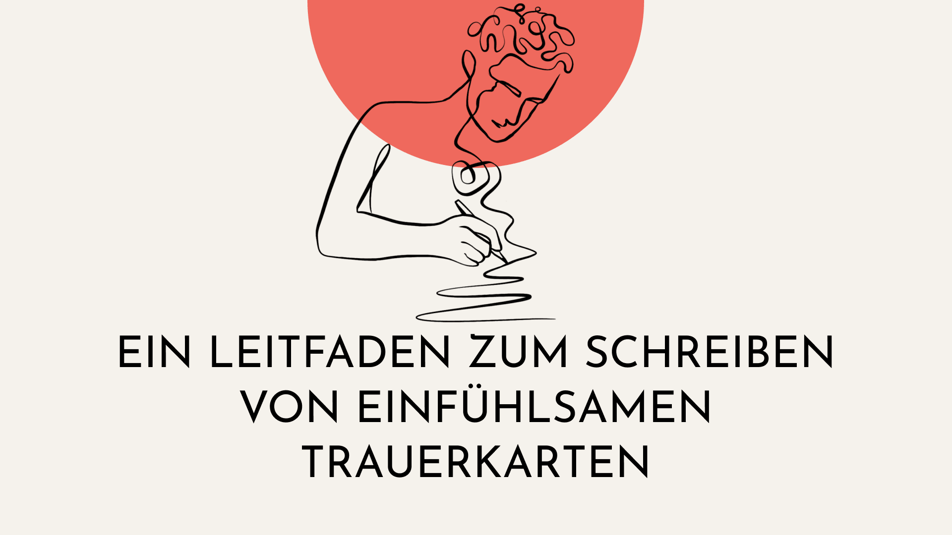Was schreibe ich auf eine Trauerkarte? - GEDENKEN SCHENKEN 
