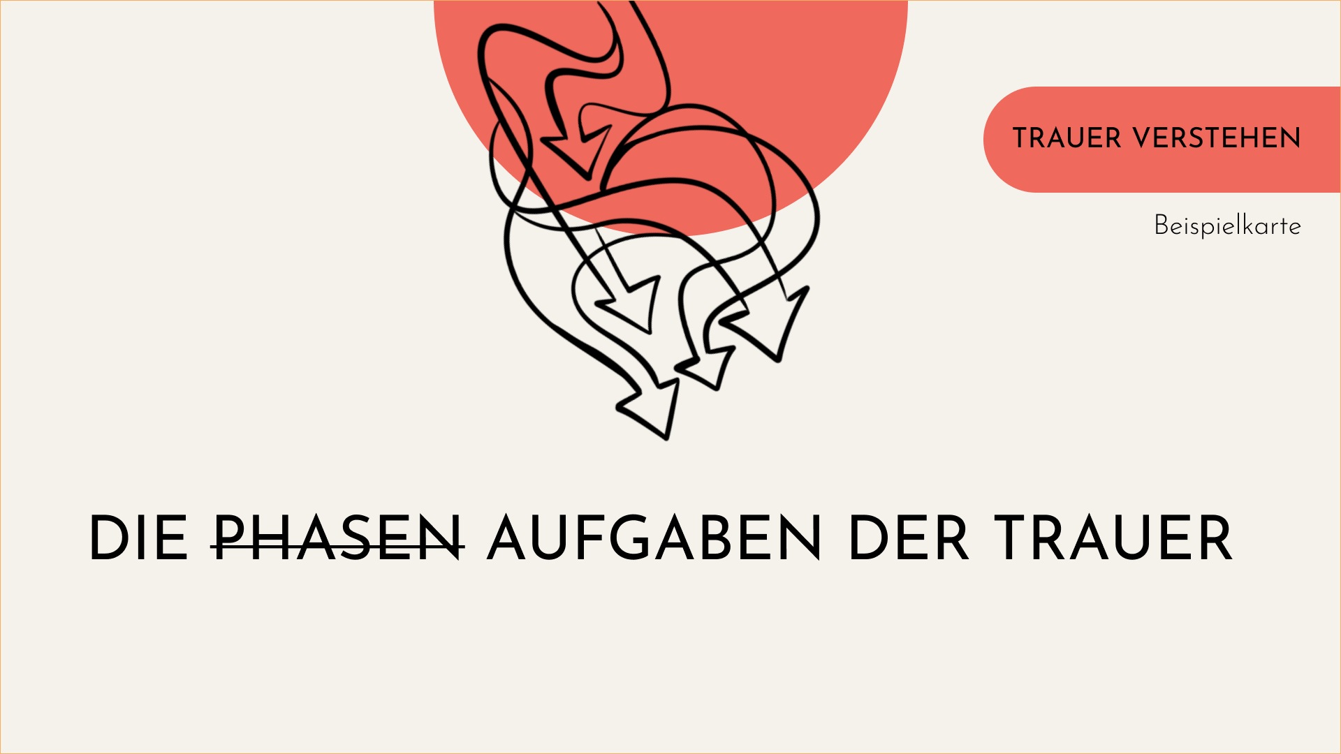 Mythos Trauerphasen: wie Trauer wirklich funktioniert. - GEDENKEN SCHENKEN 