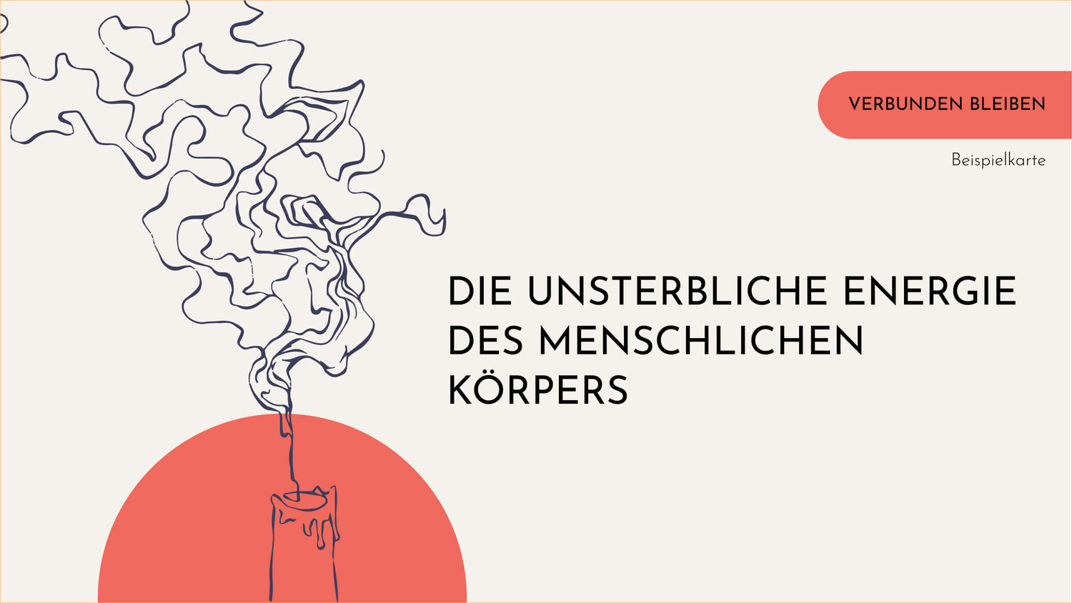 Die unsterbliche Energie des menschlichen Körpers