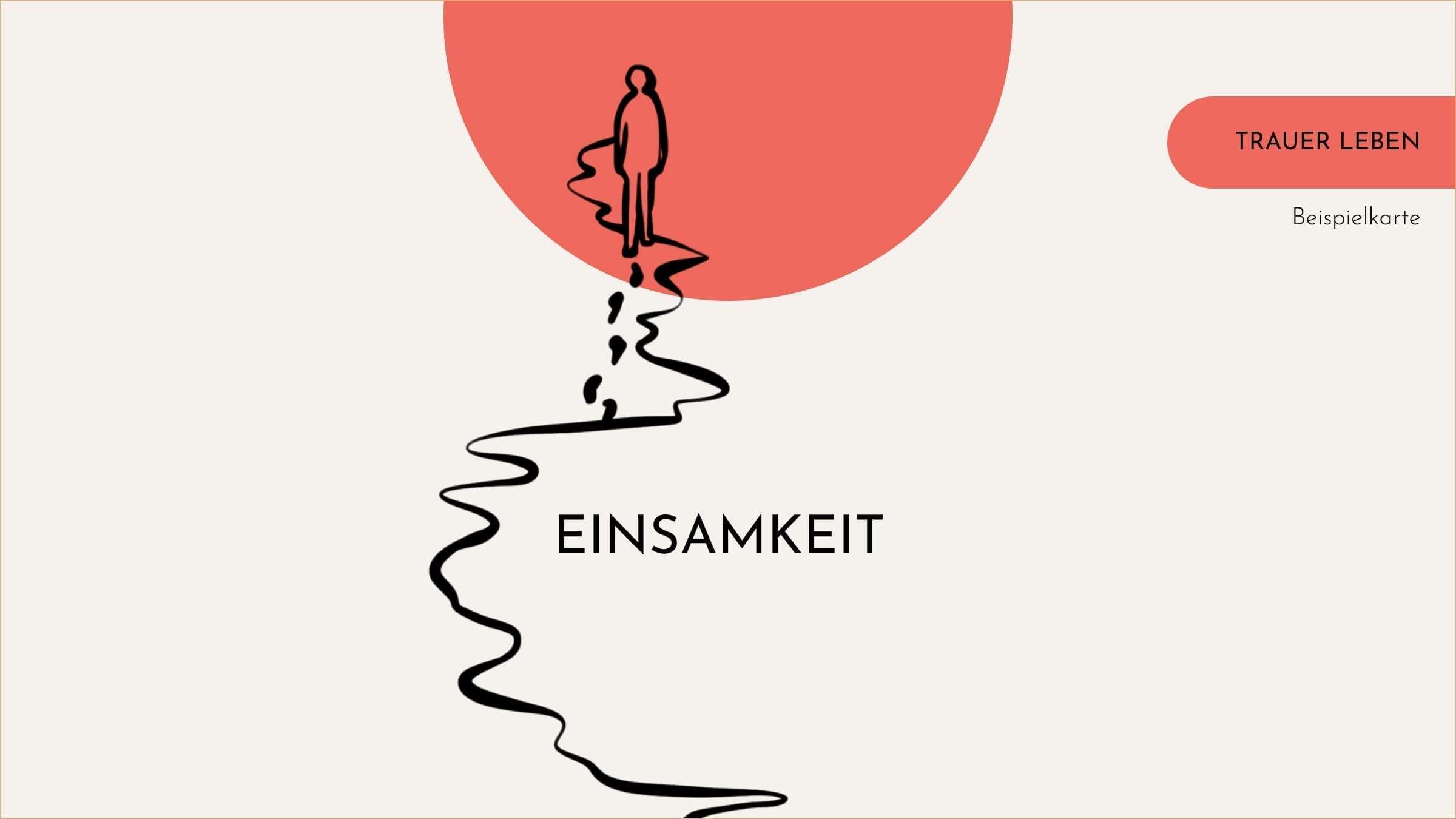 Wenn keiner sieht, wie leer es in dir ist – über die Einsamkeit der Trauer
