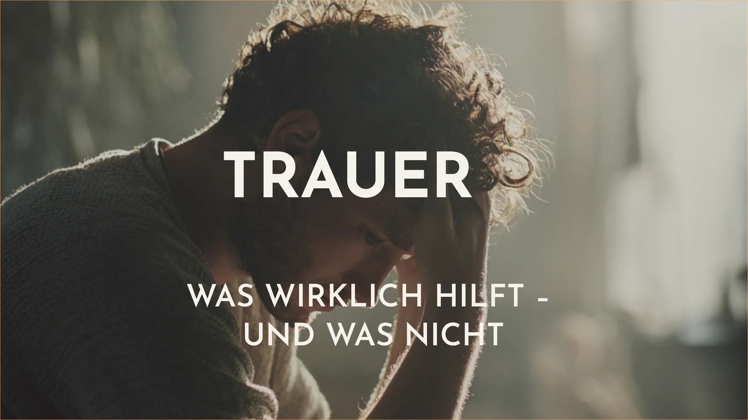 Trauer: Was wirklich hilft – und was nicht