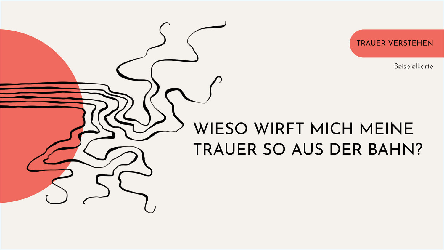 Wieso wirft mich meine Trauer so aus der Bahn? Warum Trauer dir keine Pause gönnt