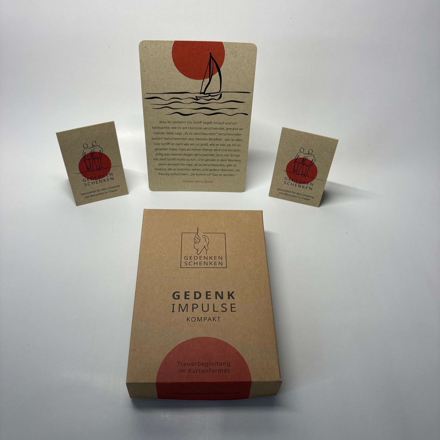 Gedenkimpulse Kompakt: Kleine Trauerhilfe als Geschenk