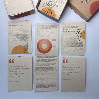 Gedenkimpulse Kompakt: Kleine Trauerhilfe als Geschenk