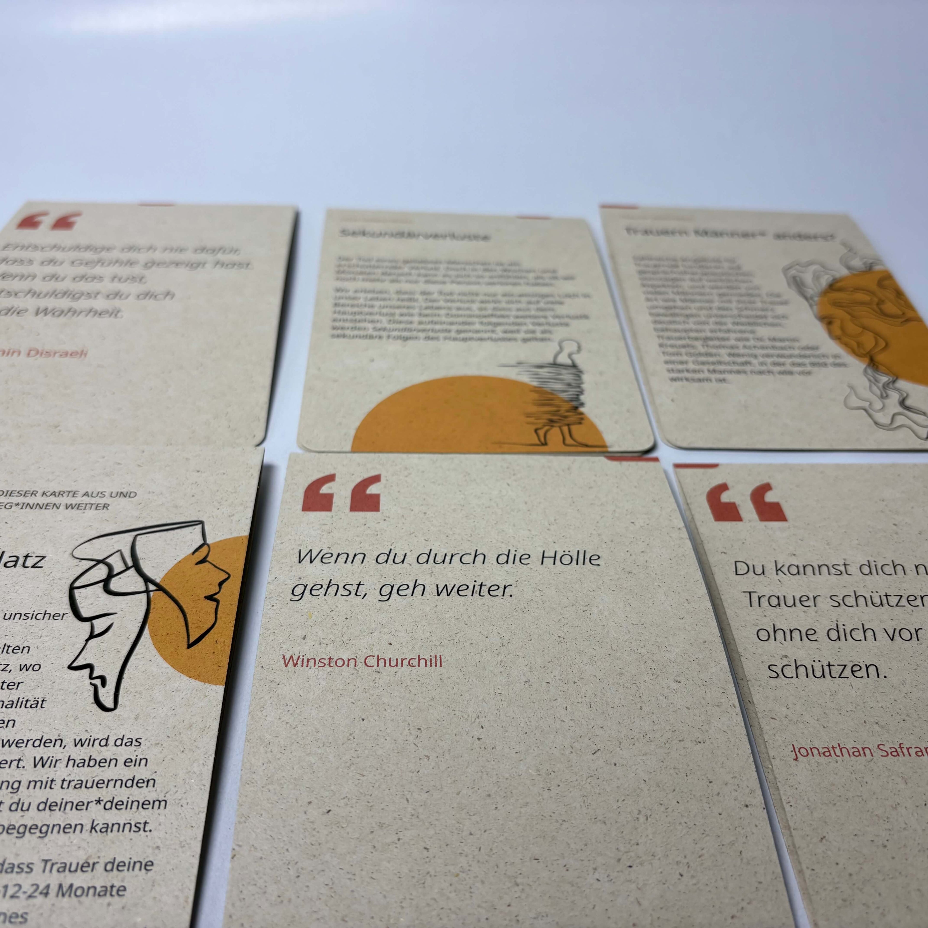 Gedenkimpulse Kompakt: Kleine Trauerhilfe als Geschenk