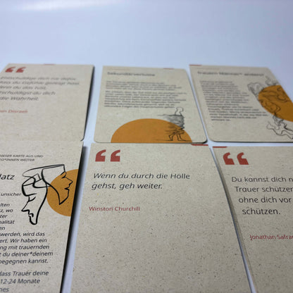 Gedenkimpulse Kompakt: Kleine Trauerhilfe als Geschenk